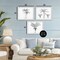 Stupell Industries Minimal Vintage Palm Tree Sketches 3pc Framed Giclee Set, design by Lettered and Lined
